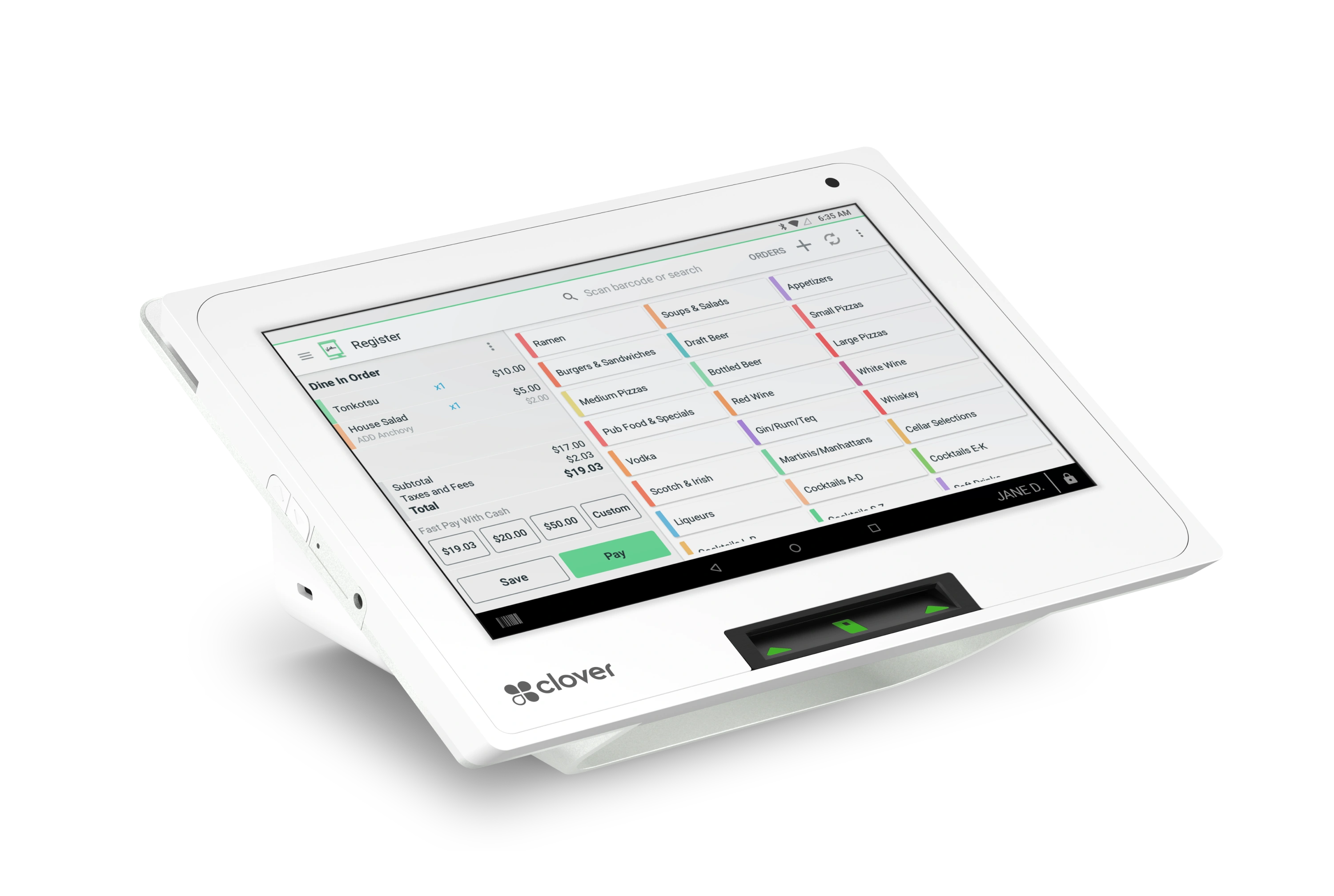 Clover Mini payment device