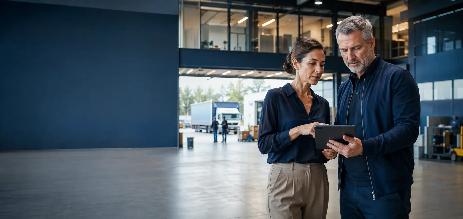 A distribution business coordinating orders, inventory, warehouse activity, and connected systems