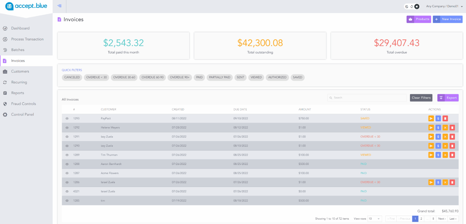 Echeck and ach online payment processing paypact